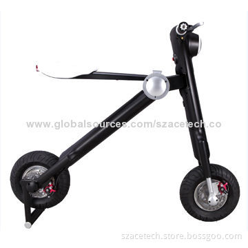 2014 Fashionable Design Folding Electric Scooter, Made of Aluminum, with Lithium Battery